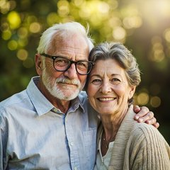 Portrait of David & Anne W.